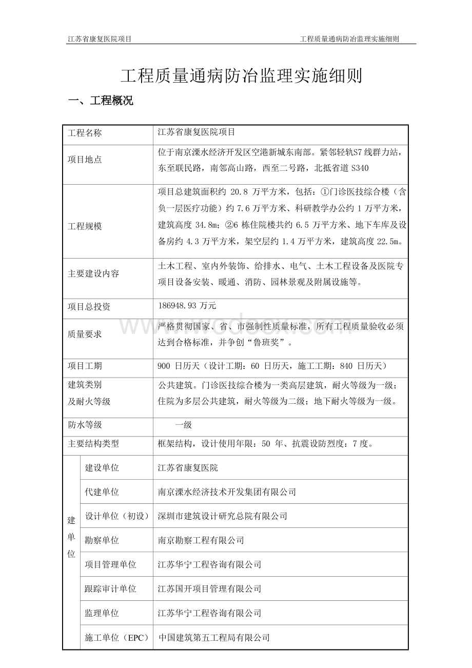 康复医院工程质量通病防治监理实施细则.docx_第3页