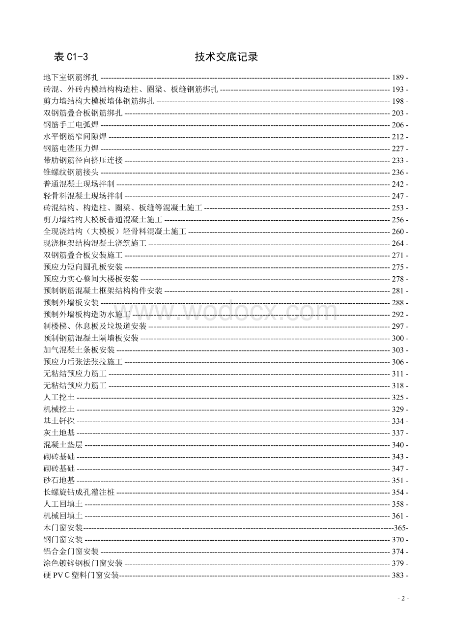 建筑工程技术交底(整套).doc_第2页