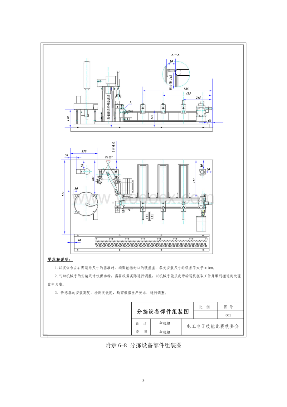 机电一体化设备的组装与调试技能大赛-全国职业院校技能大赛及部分省试题分析.doc_第3页