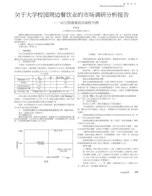 关于大学校园周边餐饮业的市场调研分析报告——以江西省南昌市高校为例.doc