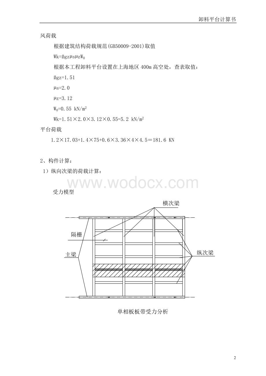 卸料平台计算书.doc_第2页