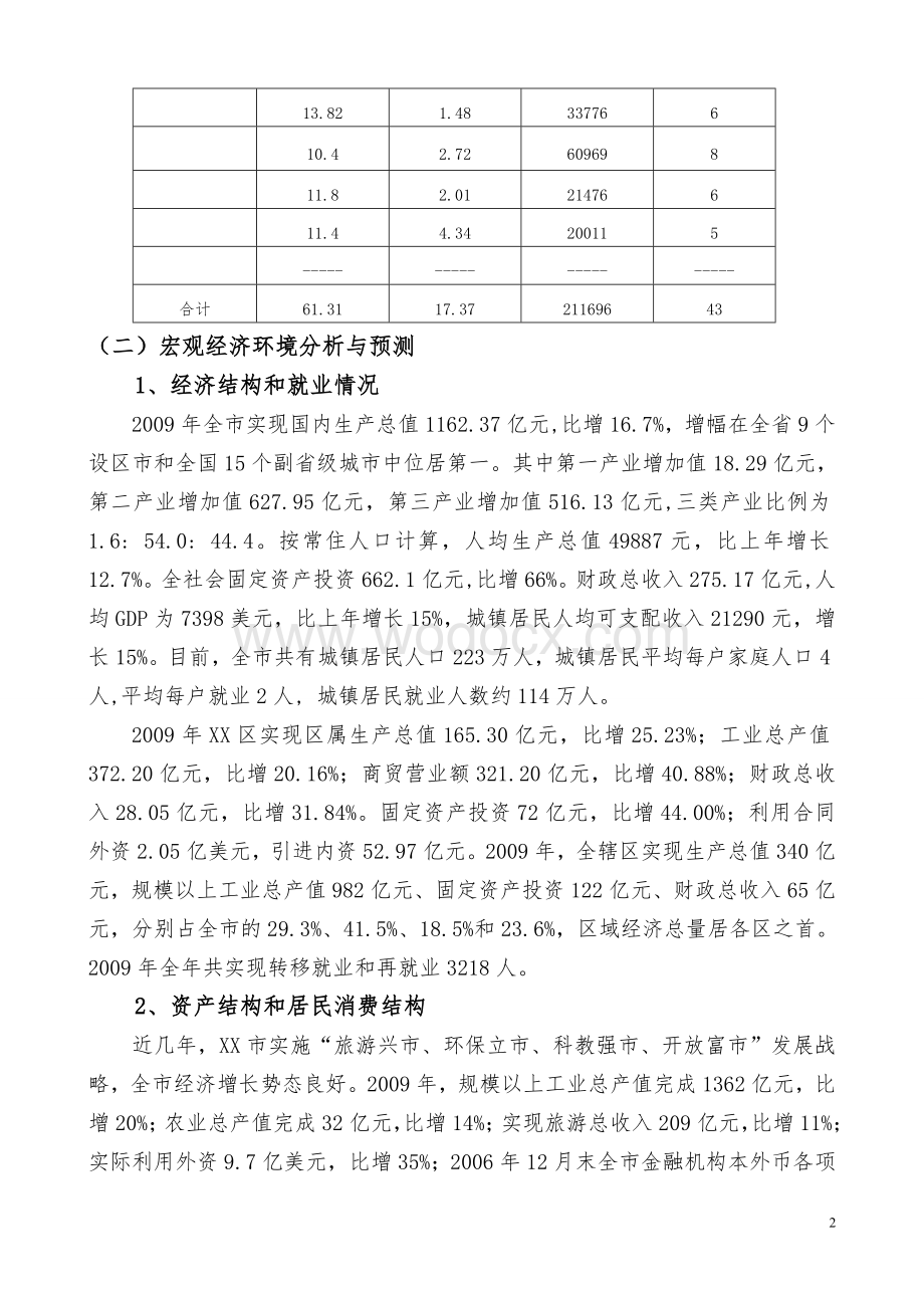 某保险公司筹备可行性报告市场分析和三年业务发展规划9页.doc_第2页