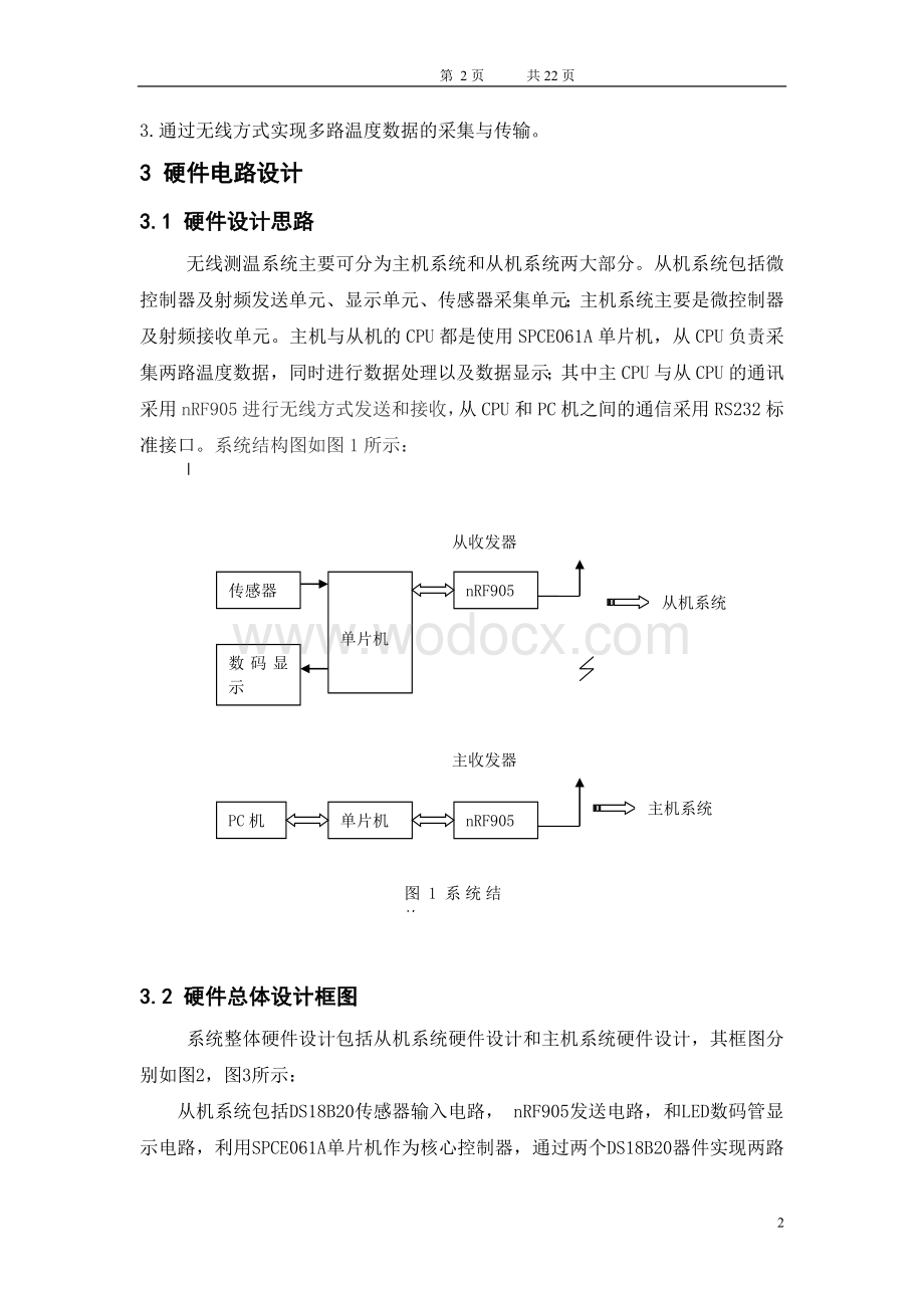 基于无线数据方式的多路数据采集与传输 .doc_第2页