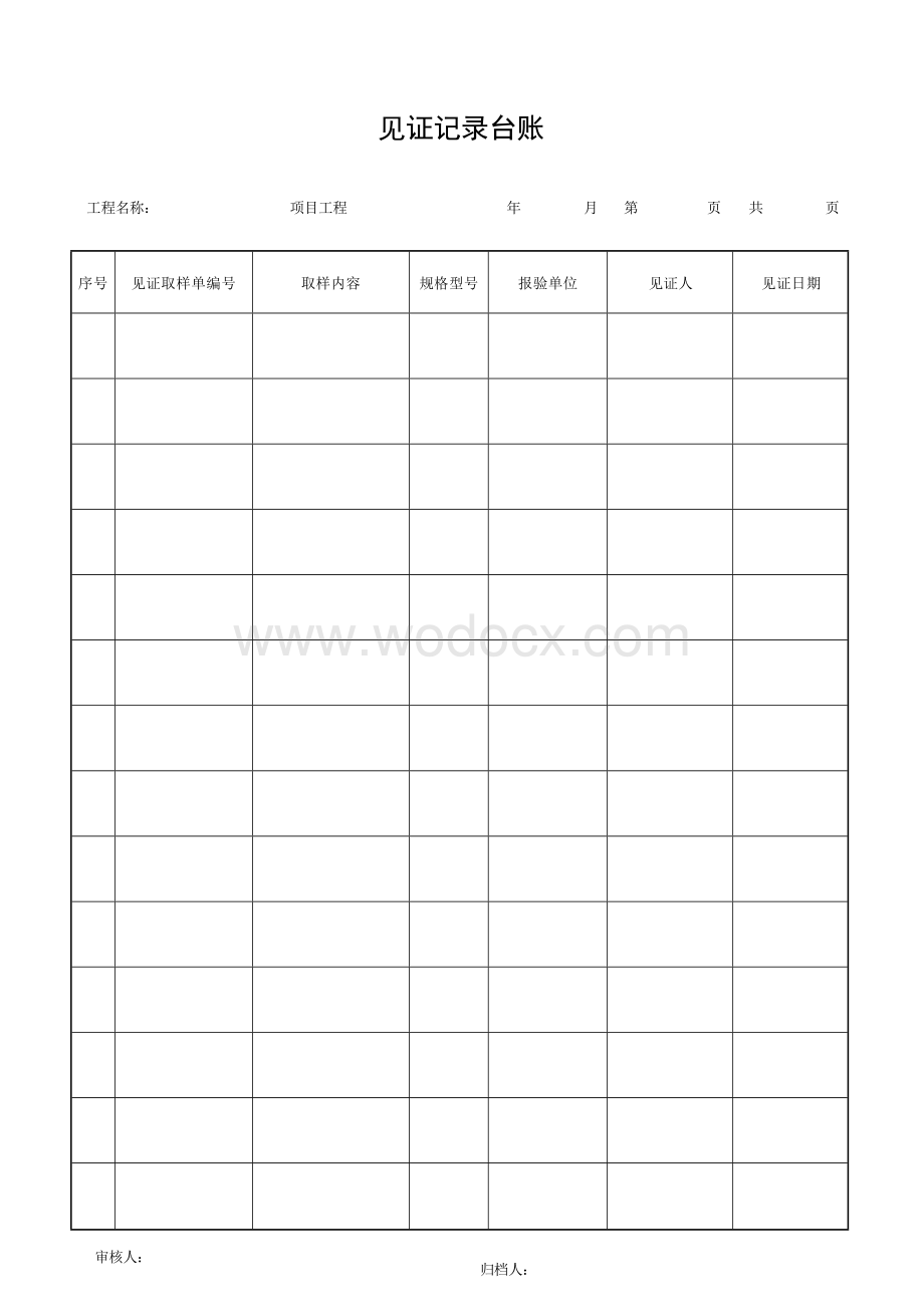 安徽省建设工程台账类表格.docx_第3页