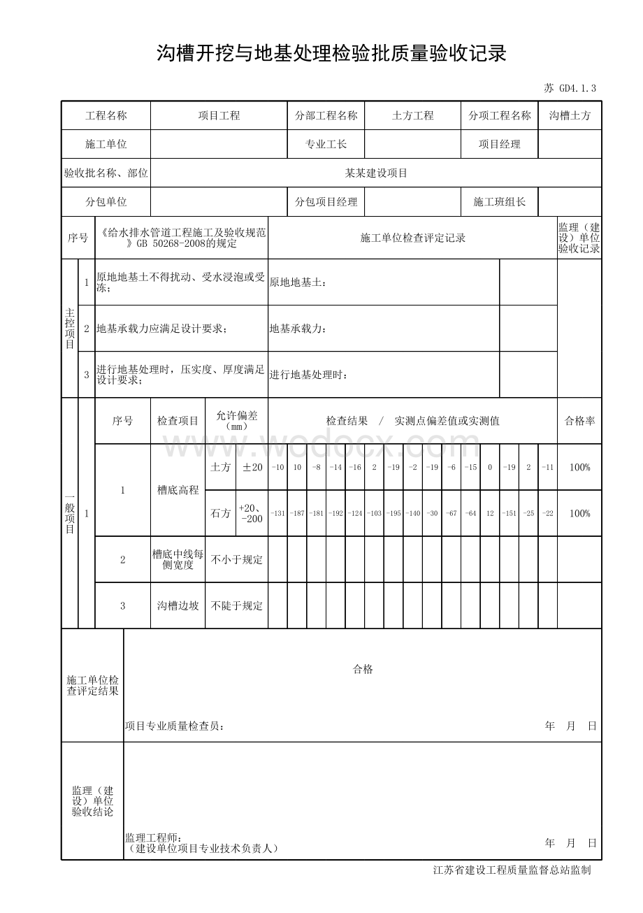 江苏省市政管道工程土方工程资料.pdf_第2页