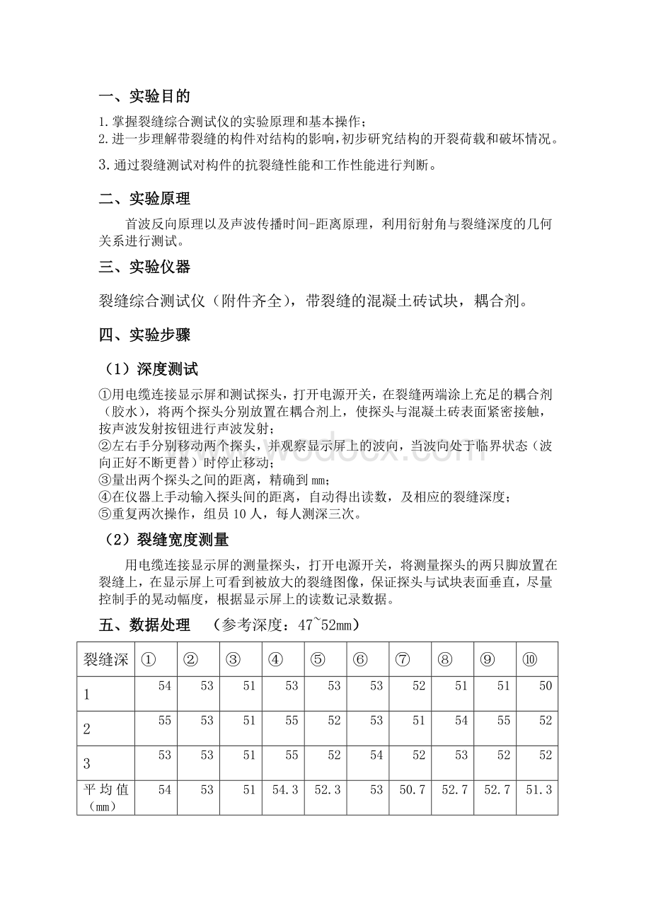 裂缝综合测试实验报告.doc_第2页