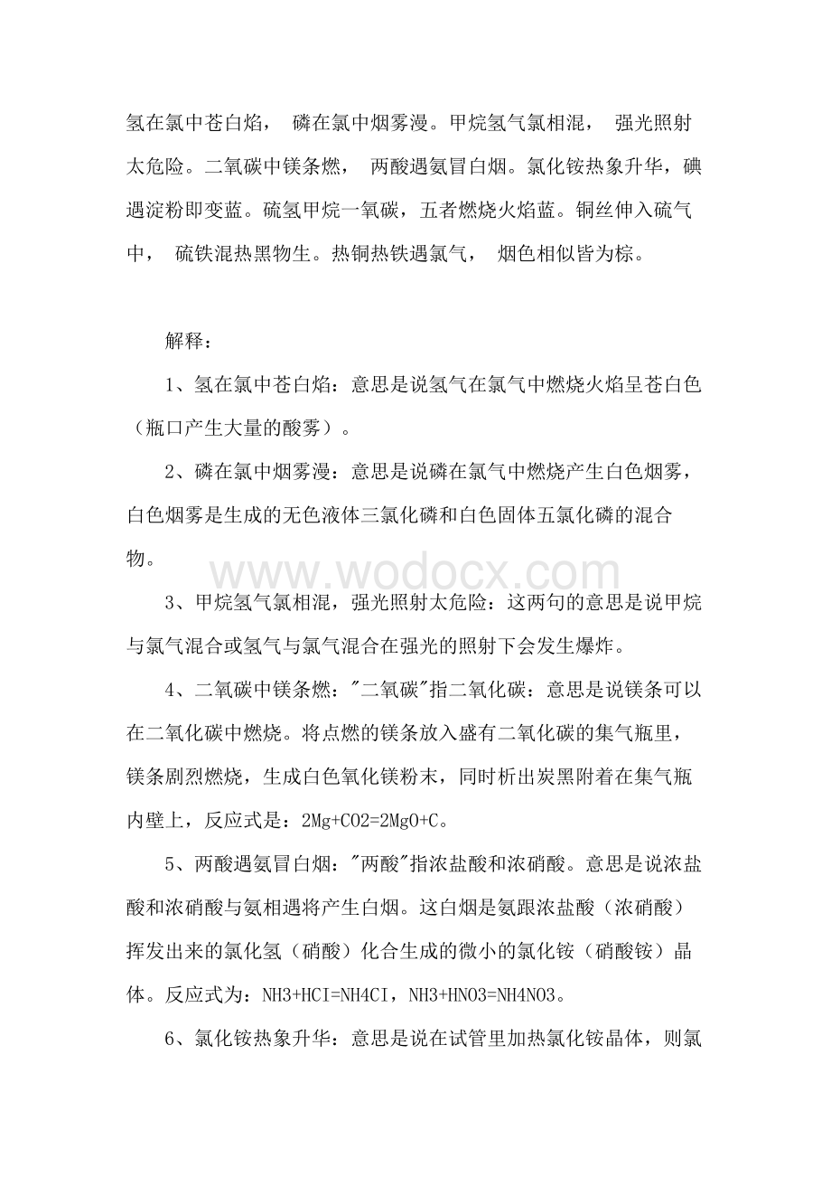 高中资料：重要的化学演示实验.docx_第1页