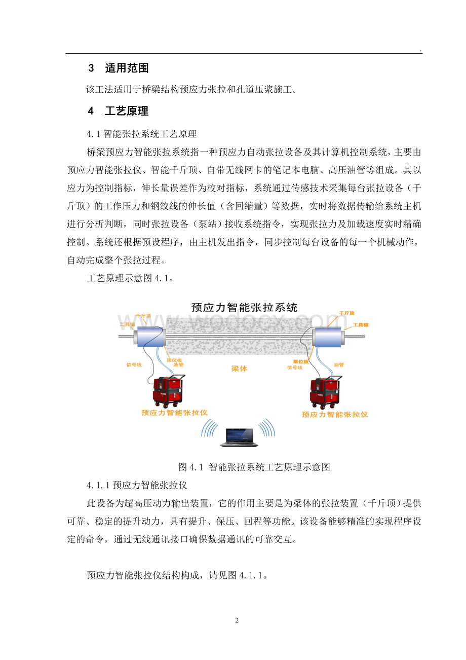 桥梁预应力智能张拉压浆系统施工工法.doc_第2页