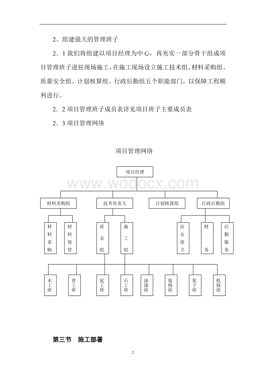 财税培训中心装饰工程施工组织设计.doc_第2页