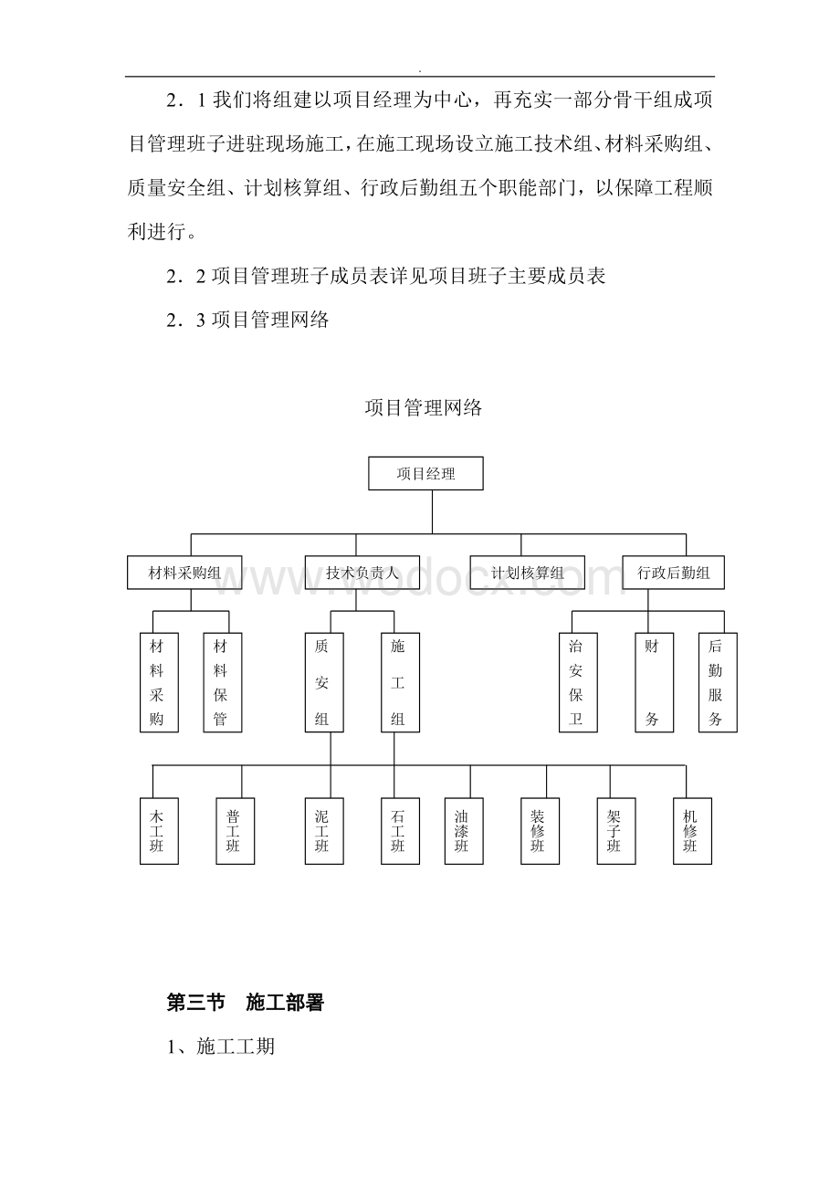 景宁县财税信息培训中心装饰工程施工组织设计.doc_第2页