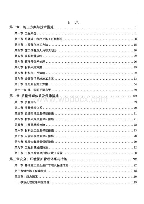 电商产业园幕墙安装施工方案.doc