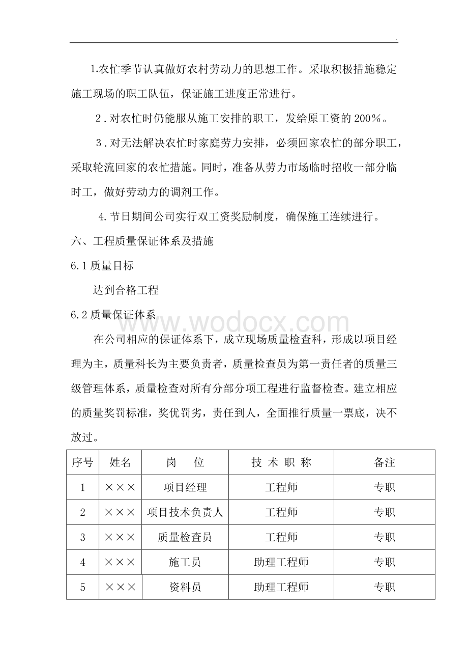 商住楼施工组织设计工期保证体系及措施.docx_第3页