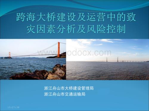 跨海大桥建设及运营中的致灾因素分析及风险控制.pdf