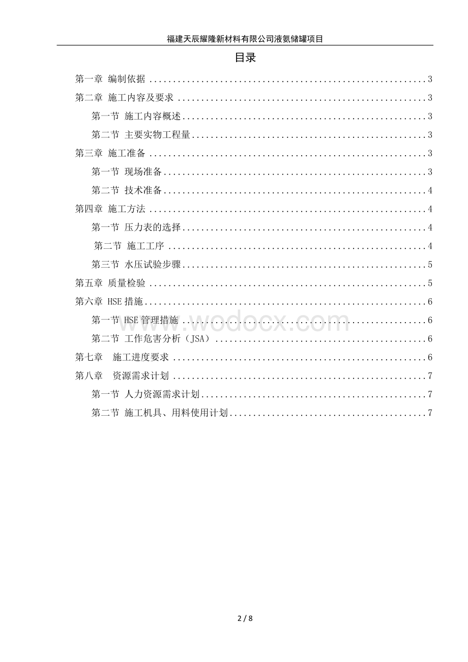 5000m³球罐水压试验施工方案.docx_第2页