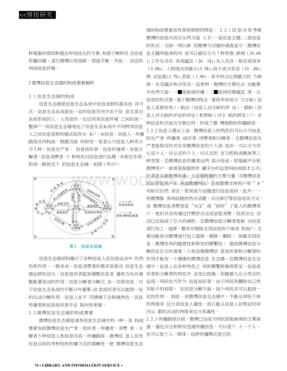 微博信息生态链构成要素与形成机理.doc_第2页