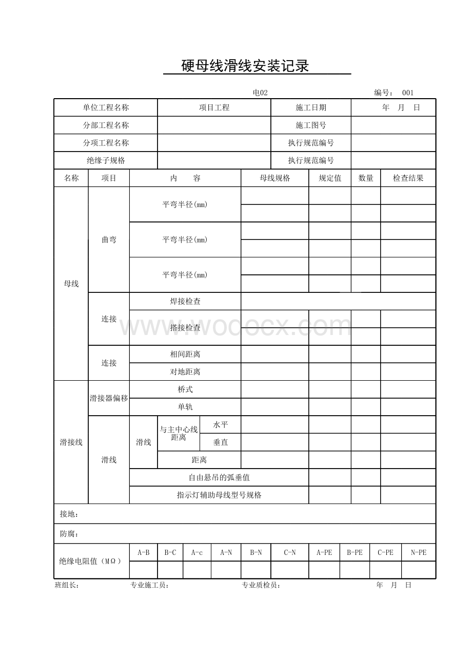 浙江舟山地区建筑电气工程专用表格.pdf_第2页