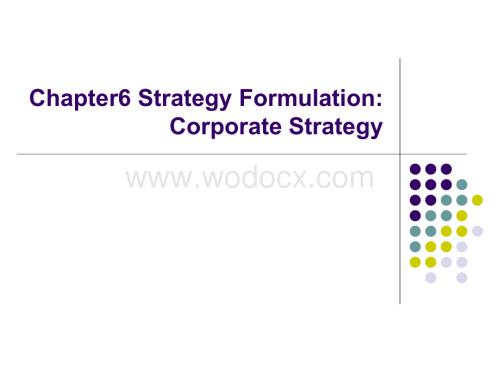 chapter6-strategy-formulation.ppt