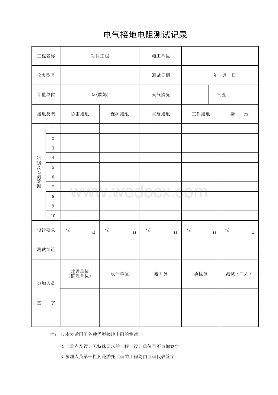 浙江杭州地区建设工程安装专用表格.pdf_第3页