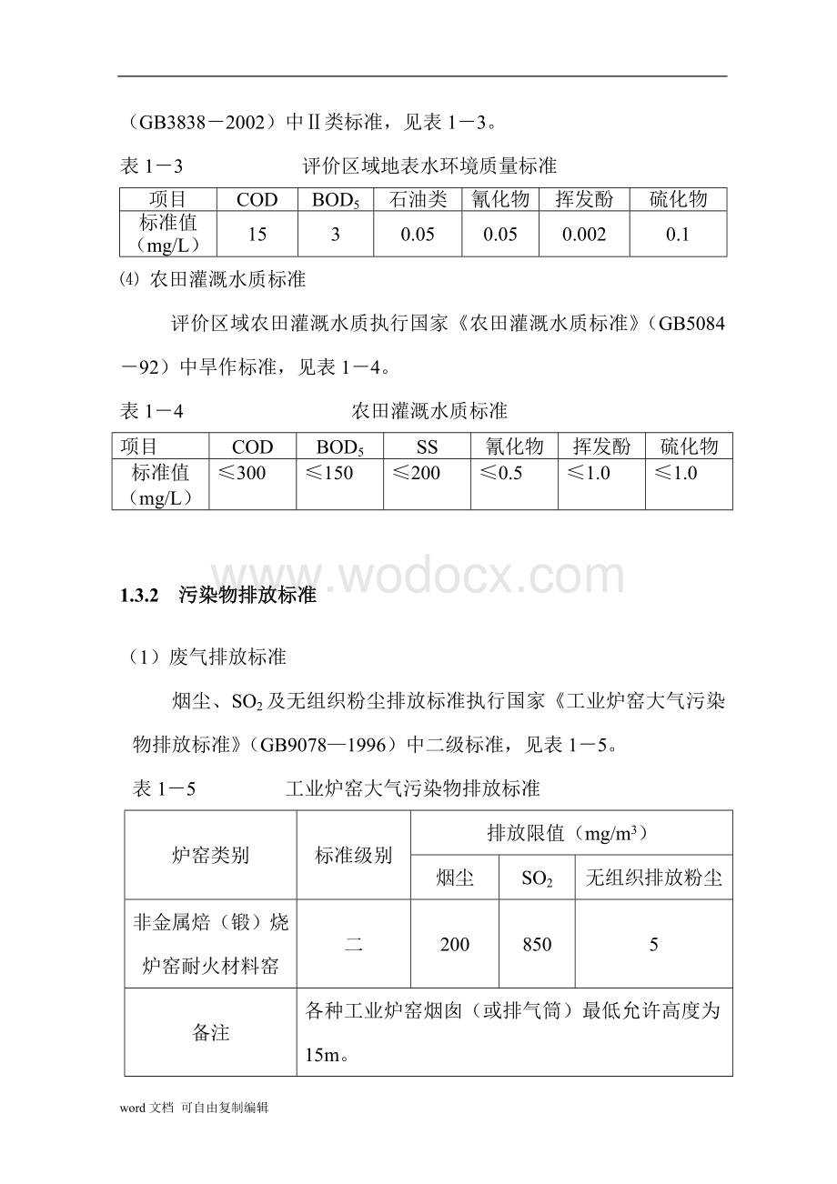 岫岩镁强耐火材料有限公司年产6万吨轻烧镁项目环境影响报告书.doc_第3页