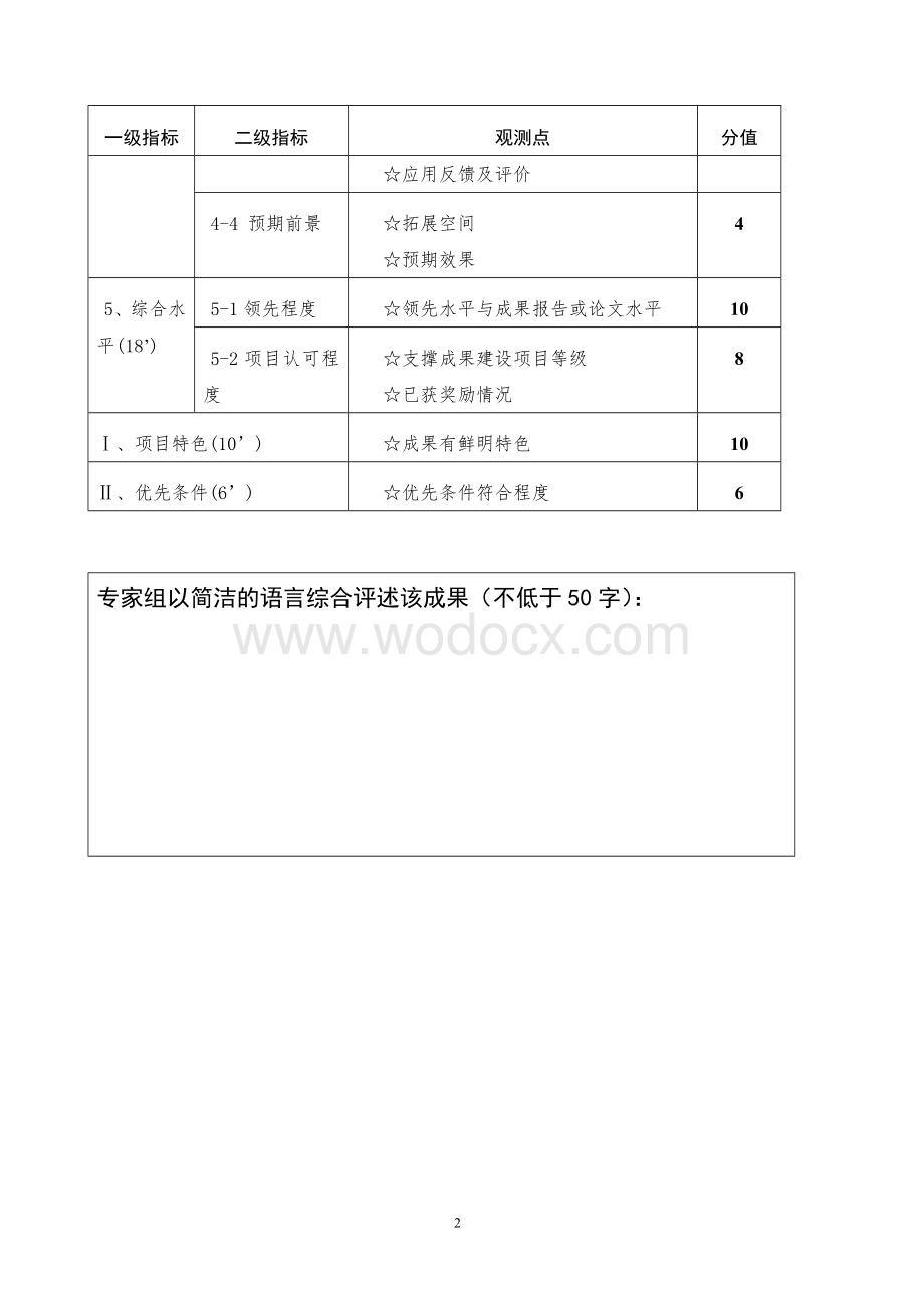 重庆市第三届教学成果奖评审指标体系.doc_第3页