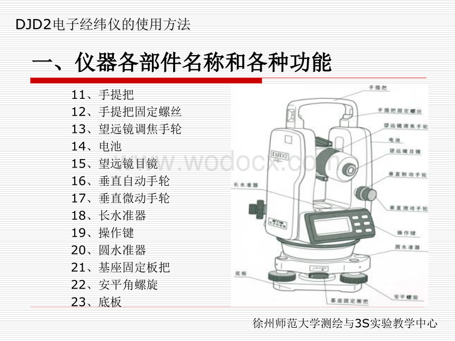 电子经纬仪使用方法培训讲义(内容全面).ppt_第2页