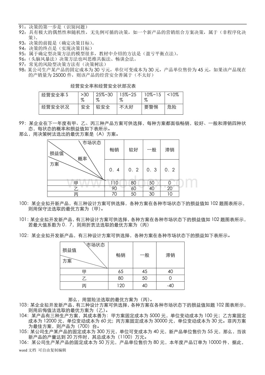 管理学基础中央电大专科考试小抄.doc_第3页