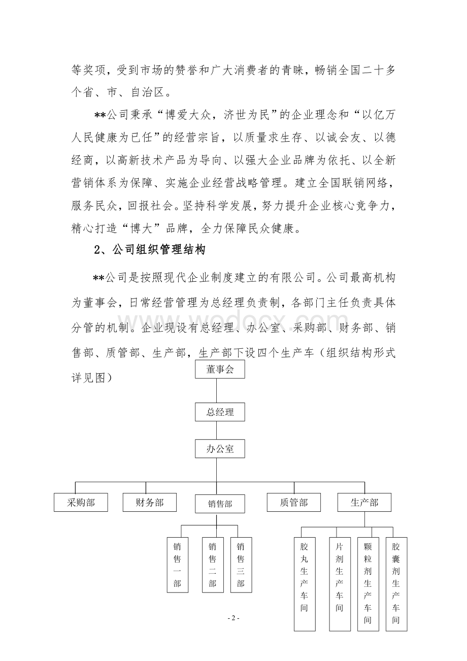 年产1亿粒莲心胶囊生产线技改项目资金申请报告.doc_第3页