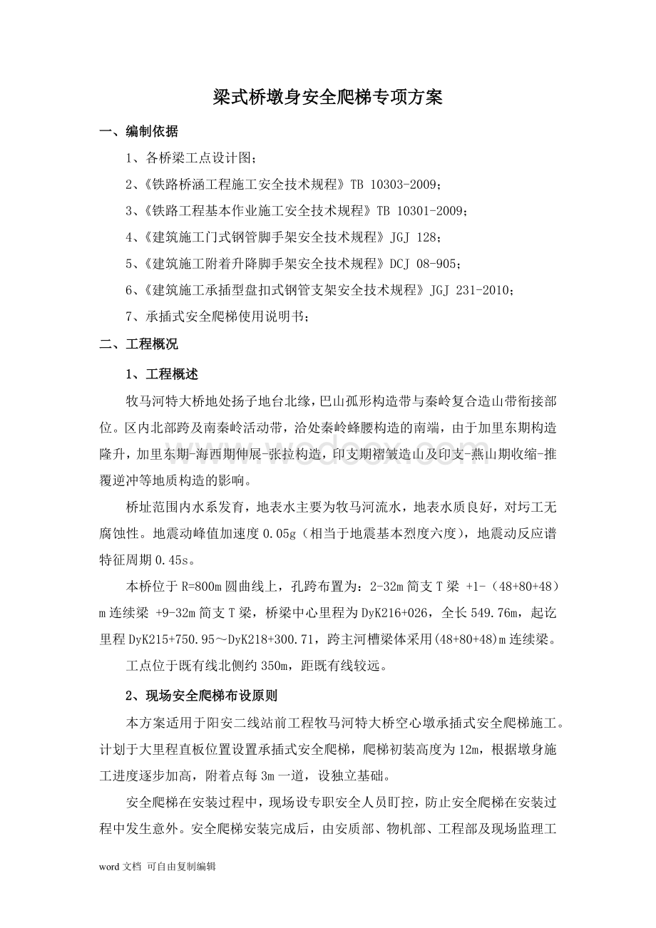 梁式桥墩身安全爬梯专项方案.docx_第3页