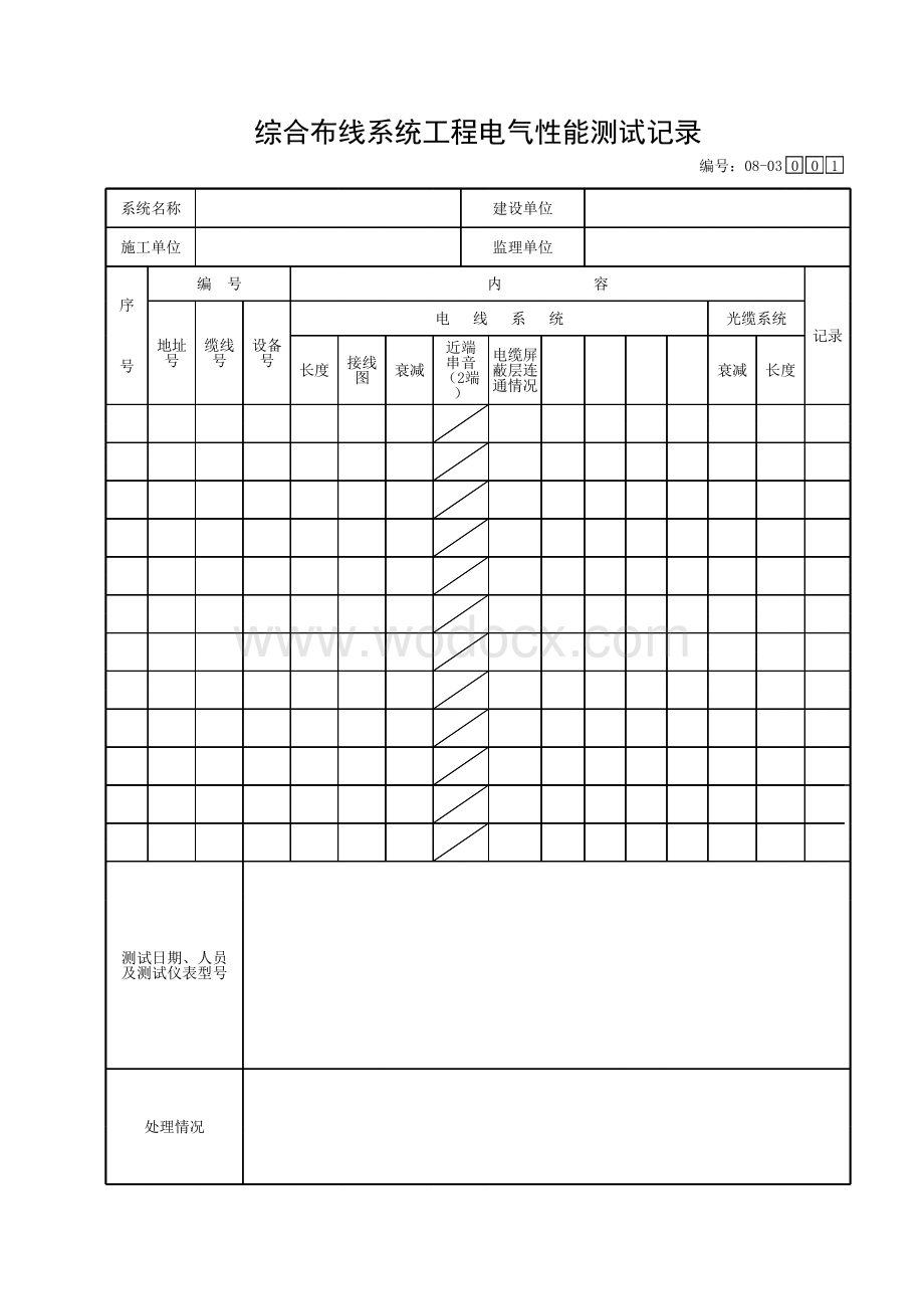 浙江省智能建筑分部质量验收记录.pdf_第3页