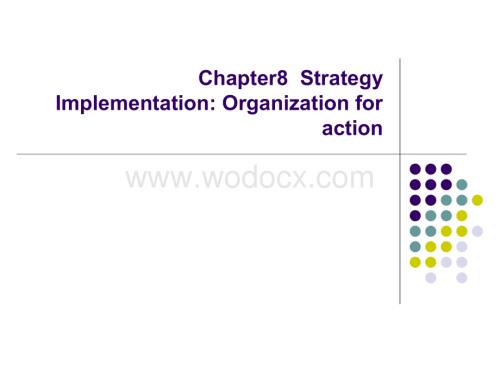chapter8-strategy-implementation.ppt