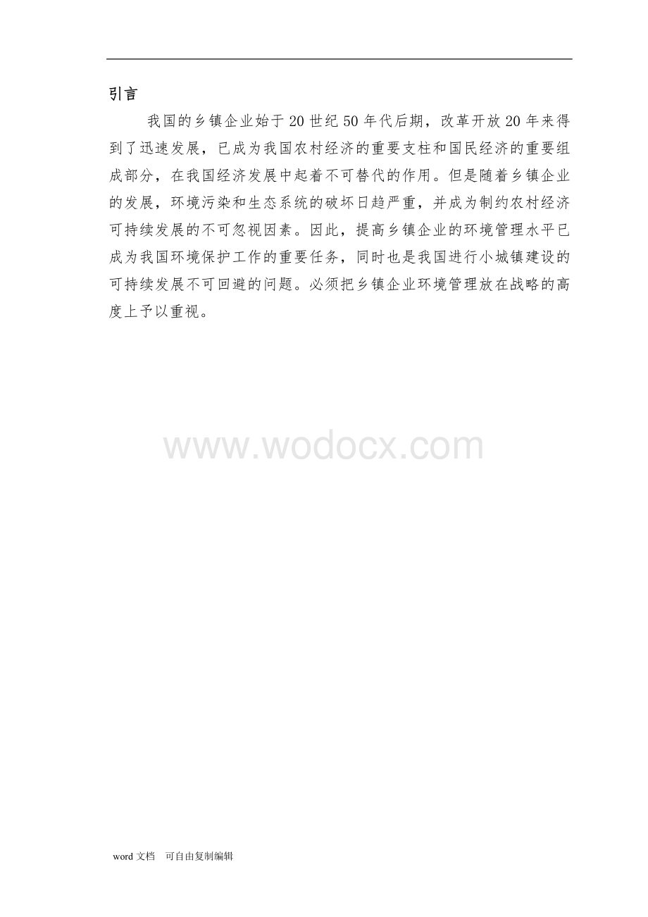 浅析乡镇企业发展中的环境管理问题.doc_第2页