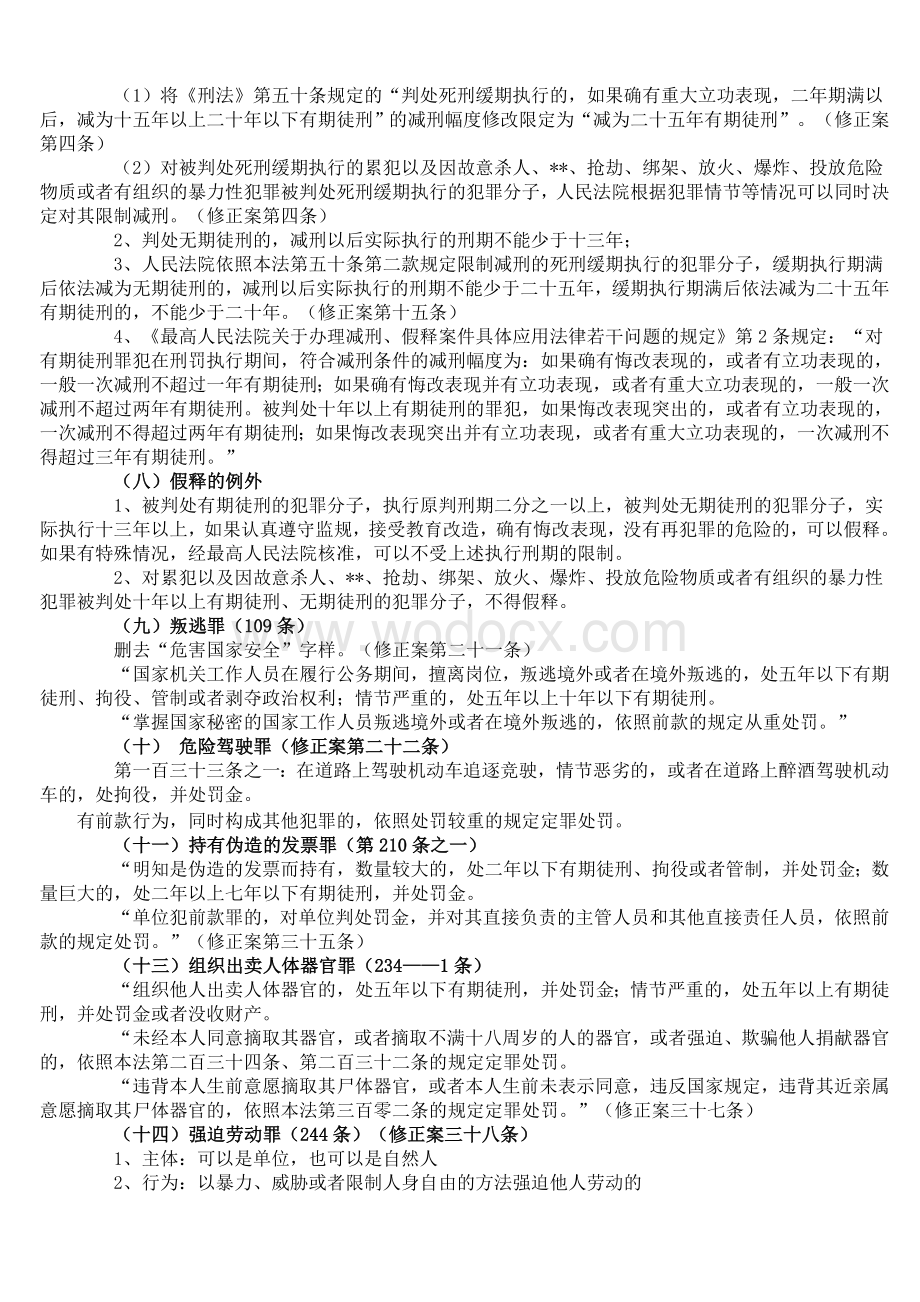 司法考试大纲-新增考点各科汇总新增考点汇总新增考点考试科目科目大纲科目考点司法考试各科目汇总.doc_第2页