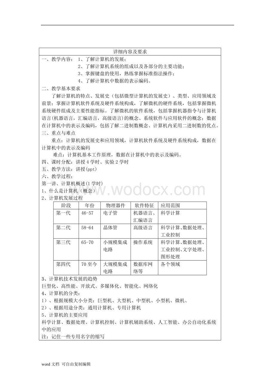 大学计算机基础·教案.doc_第3页