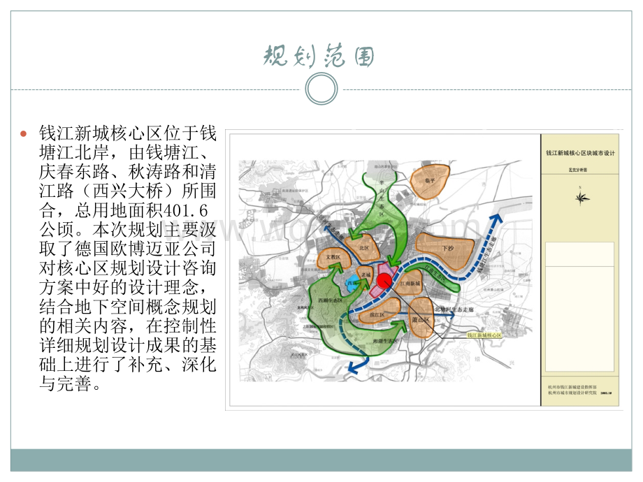 杭州钱江新城核心区城市设计案例分析(城市规划).ppt_第2页