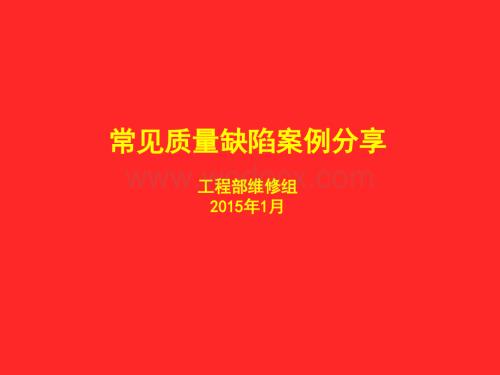 常见质量缺陷案例分享图文并茂.pptx