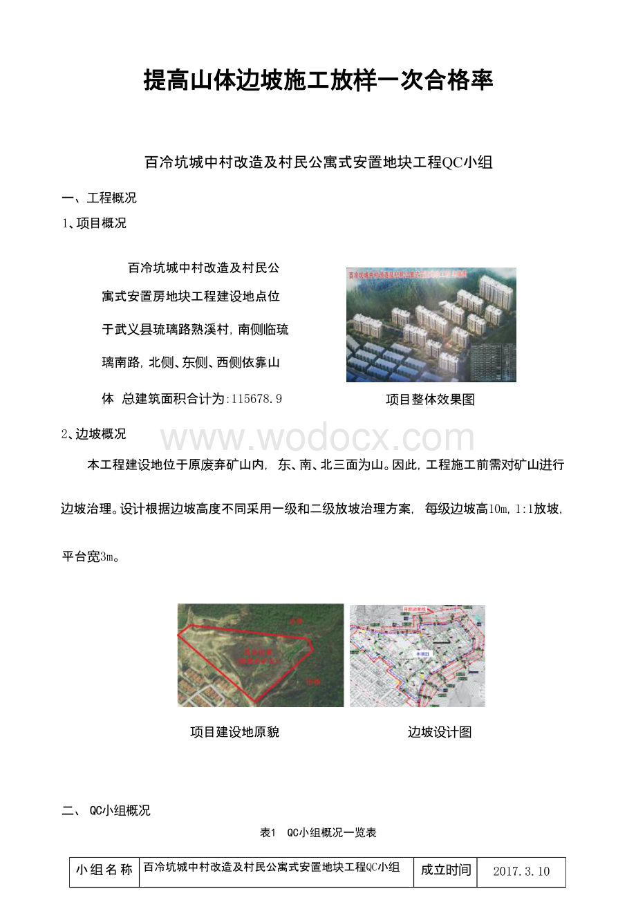 [QC成果]提高山体边坡施工放样一次合格率—_20230917195026.docx_第1页