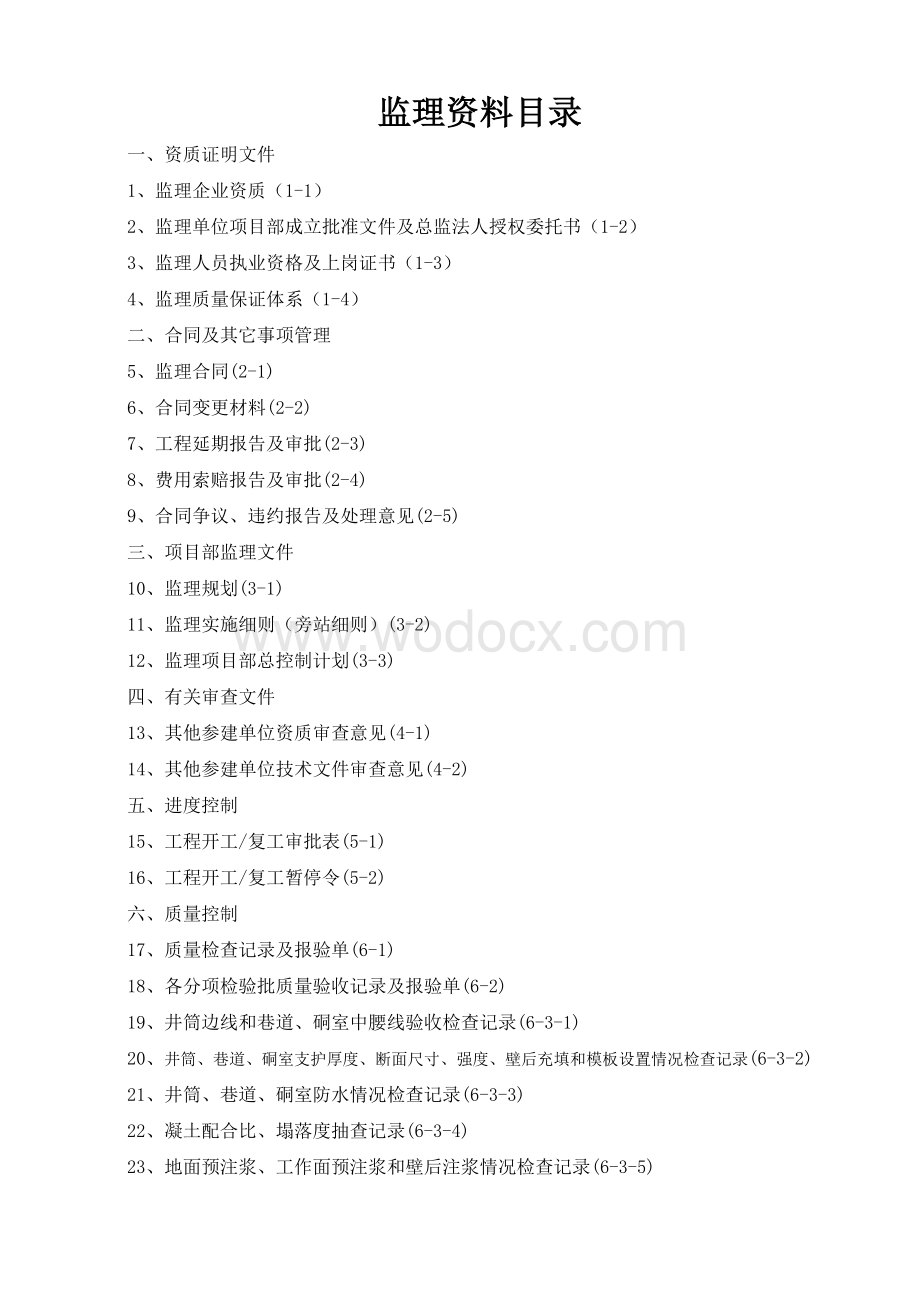 矿建工程监理资料.doc_第1页