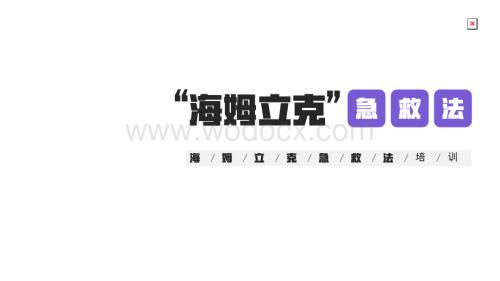 海姆立克急救方法PPT.pptx