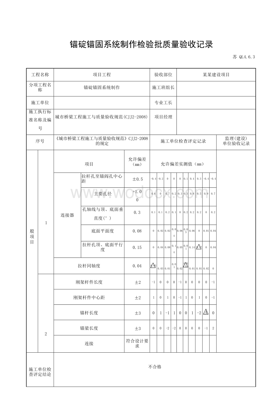 江苏城市桥梁工程锚碇分部施工资料.docx_第3页