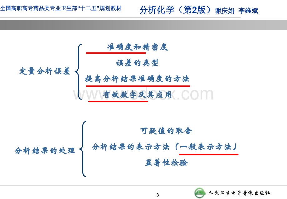 第二章定量分析误差与分析数据的处理.ppt_第3页