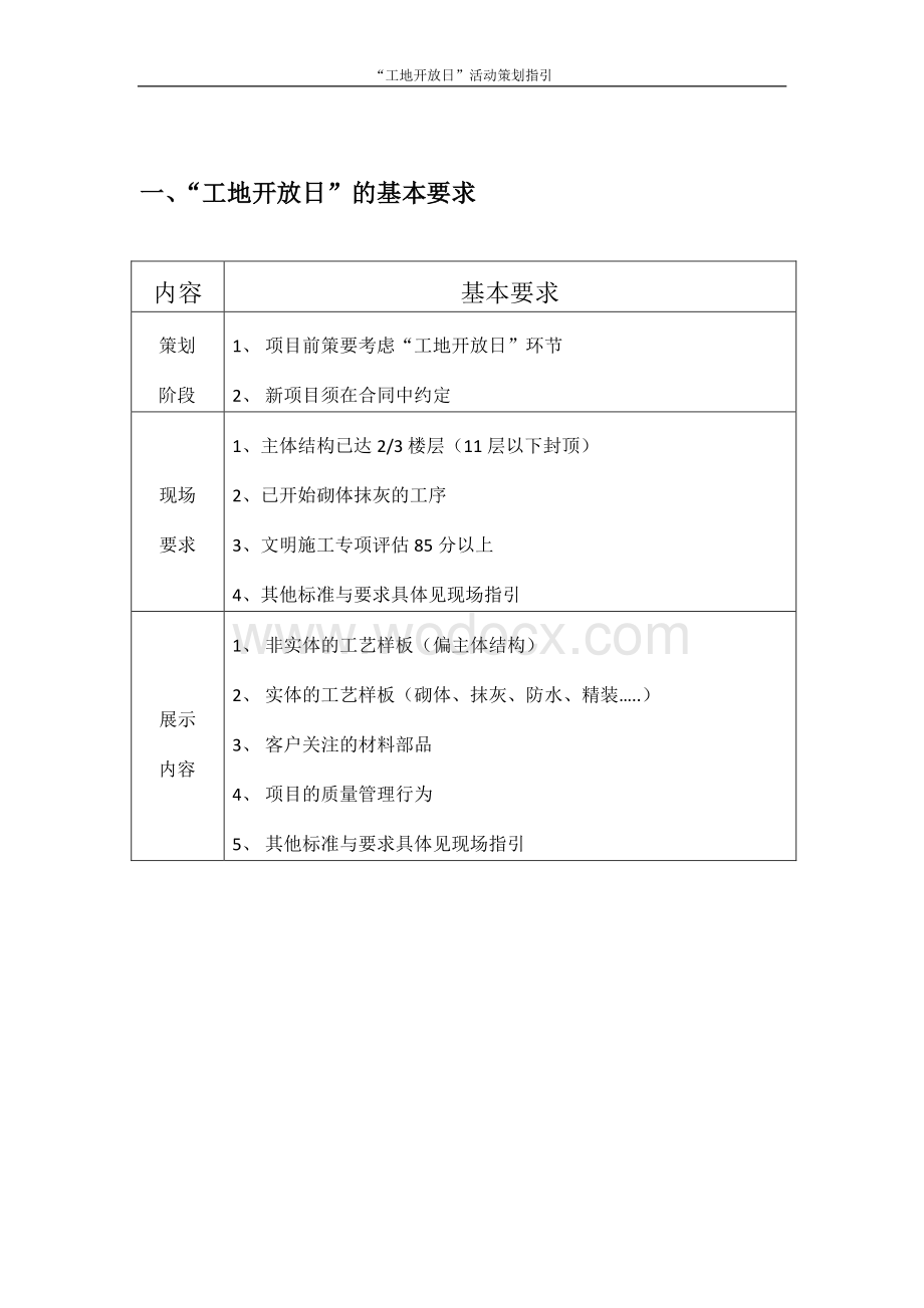 碧桂园工程管理中心-“工地开放日”活动策划指引.pdf_第3页