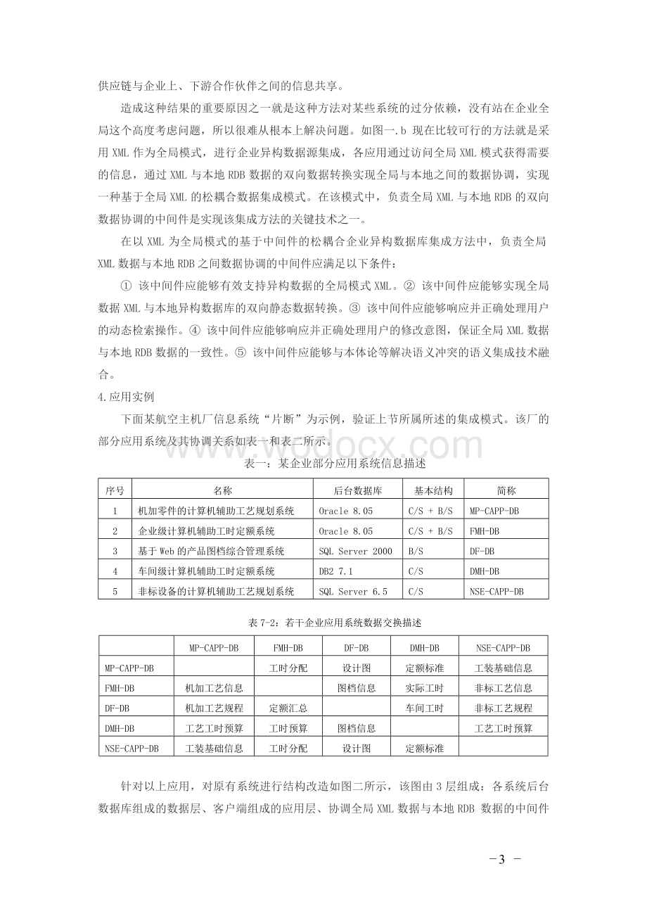 基于XML与RDB双重数据管理的企业应用集成.doc_第3页