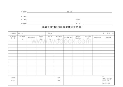 统计汇总表现场检查检测记录表.docx