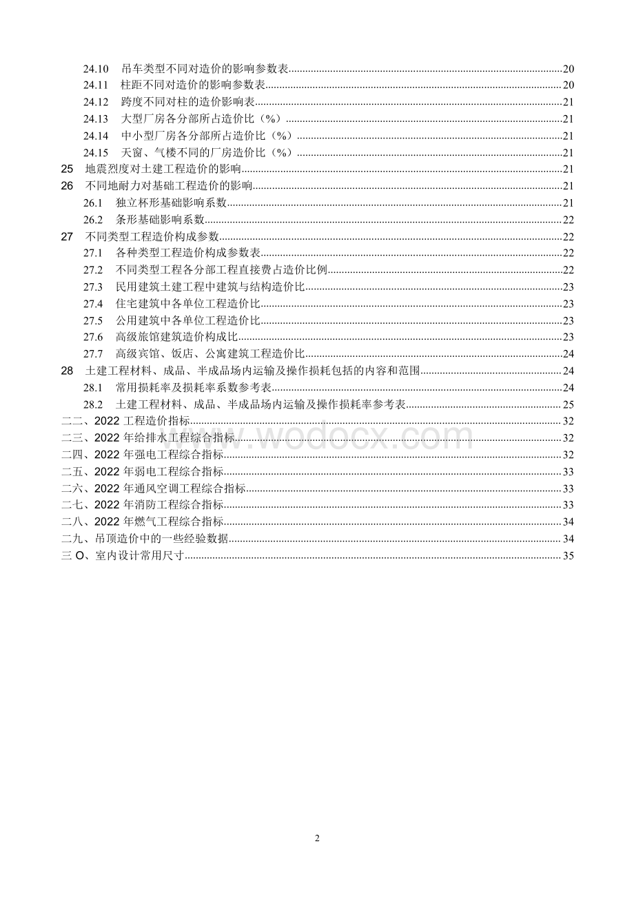 各类建筑工程技术经济指标（含计算公式）.pdf_第2页