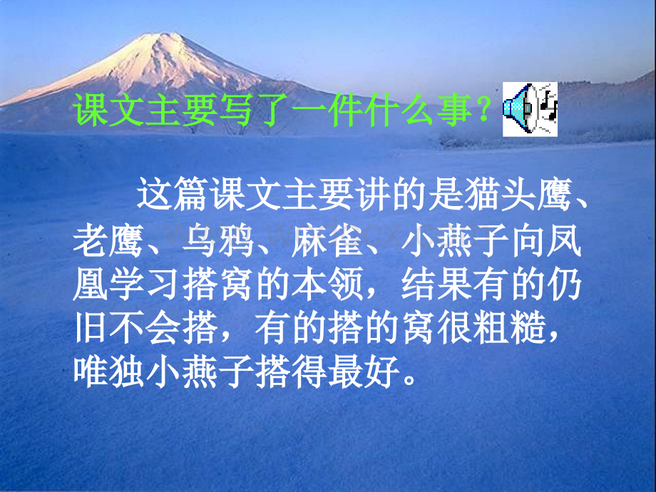 浙江版三年级下册 《群鸟学艺》PPT课件3.ppt_第3页