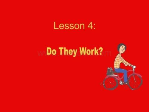 冀教版五年级上unit1《lesson 4 Do They Work》ppt课件.ppt