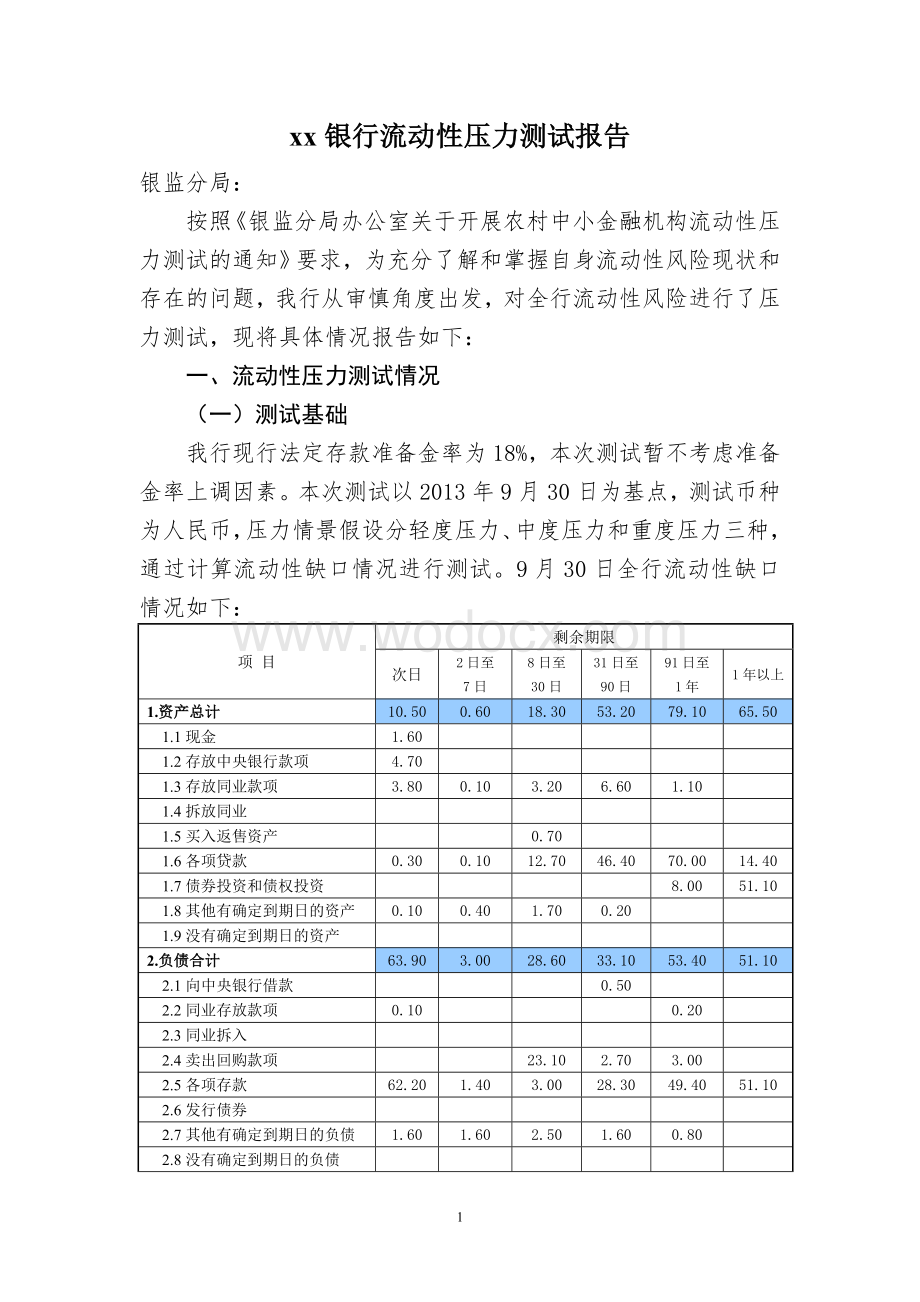 流动性压力测试报告.doc_第1页