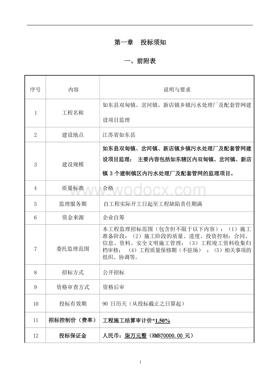 农村水环境综合治理工程PPP项目招标文件.docx_第3页