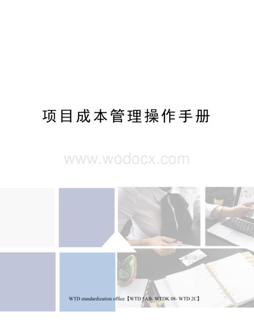 项目成本管理操作手册（多表格）.docx