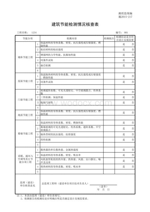 建筑节能检测情况核查表.xls